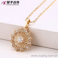 31903 Xuping fashion jewelry nickel free beautiful flower shape pendant fancy gold jewelry